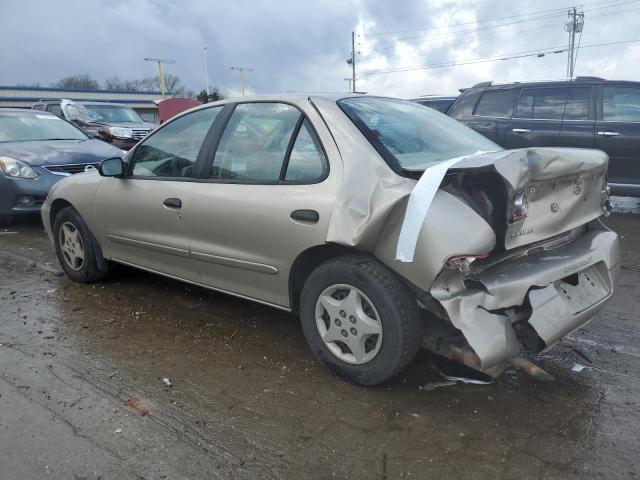 1G1JC52F837120272 - 2003 CHEVROLET CAVALIER TAN photo 2