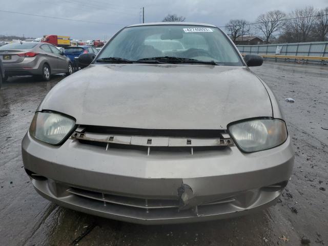 1G1JC52F837120272 - 2003 CHEVROLET CAVALIER TAN photo 5