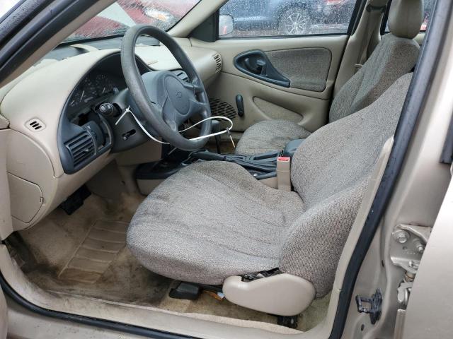 1G1JC52F837120272 - 2003 CHEVROLET CAVALIER TAN photo 7