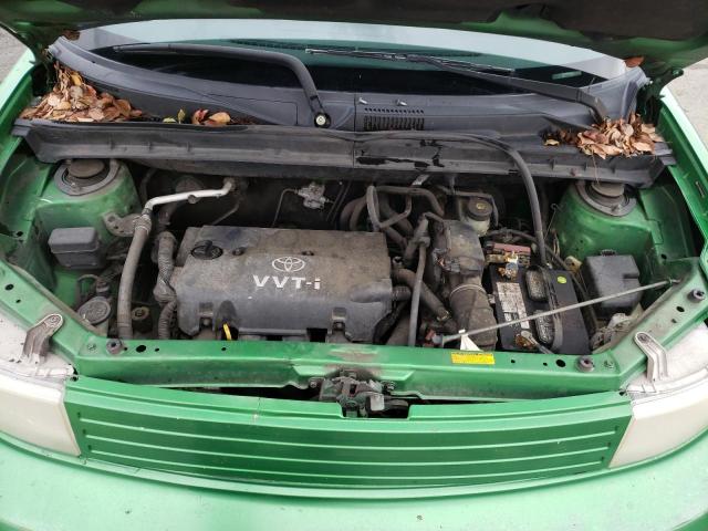 JTLKT324X64063632 - 2006 TOYOTA SCION XB 绿色 照片 11
