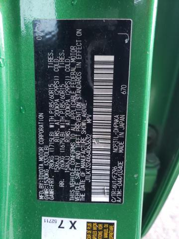 JTLKT324X64063632 - 2006 TOYOTA SCION XB 绿色 照片 12