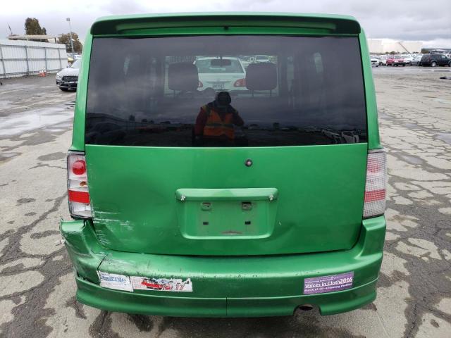 JTLKT324X64063632 - 2006 TOYOTA SCION XB 绿色 照片 6