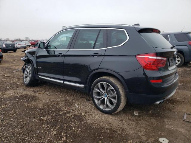 5UXWX9C58F0D57471 - 2015 BMW X3 XDRIVE28I BLACK photo 2