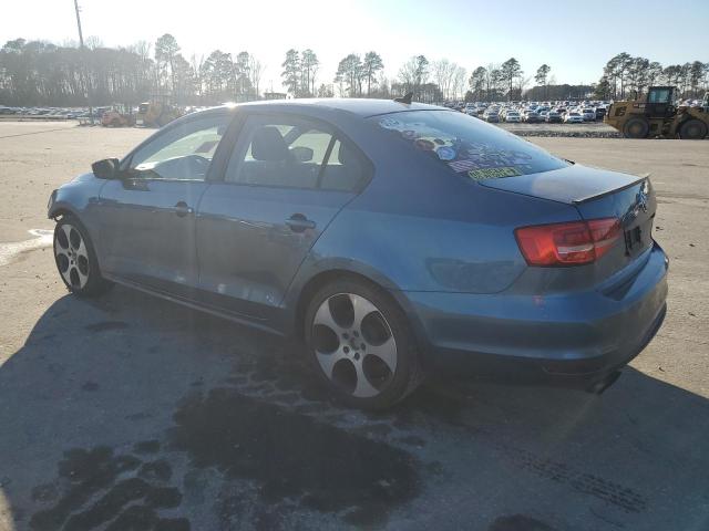 3VWD17AJ8FM212615 - 2015 VOLKSWAGEN JETTA SE BLUE photo 2