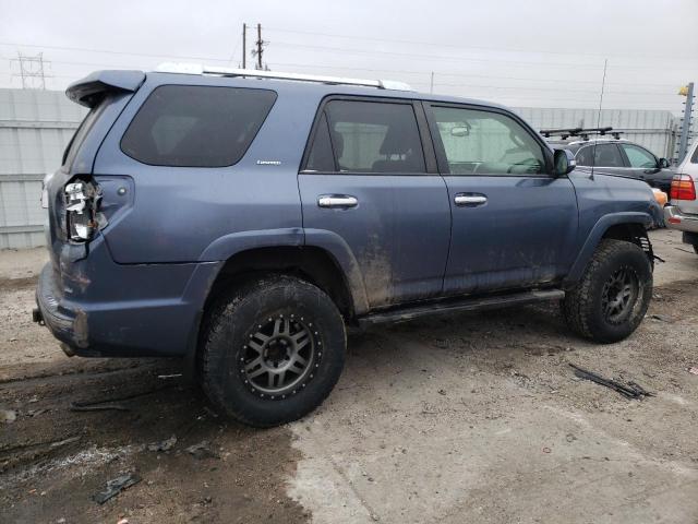 JTEBU5JR3D5125327 - 2013 TOYOTA 4RUNNER SR5 BLUE photo 3