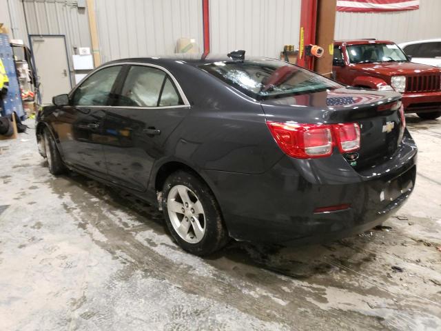 1G11C5SL9FF114402 - 2015 CHEVROLET MALIBU 1LT BLACK photo 2