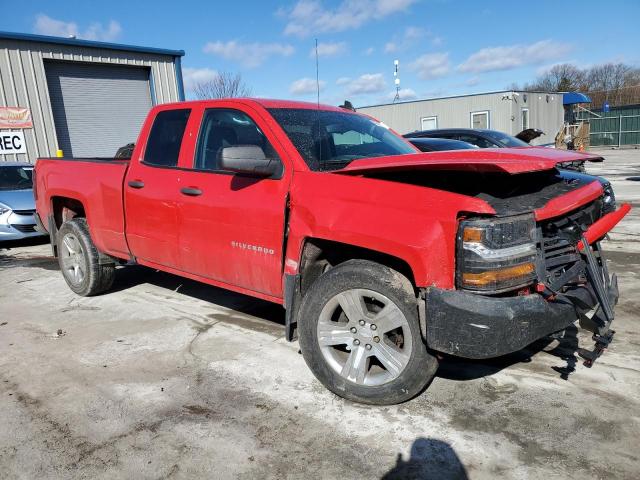 1GCVKPEC9JZ271227 - 2018 CHEVROLET SILVERADO K1500 CUSTOM RED photo 4