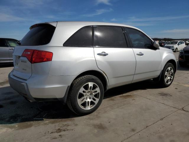 2HNYD284X8H524333 - 2008 ACURA MDX TECHNOLOGY SILVER photo 3