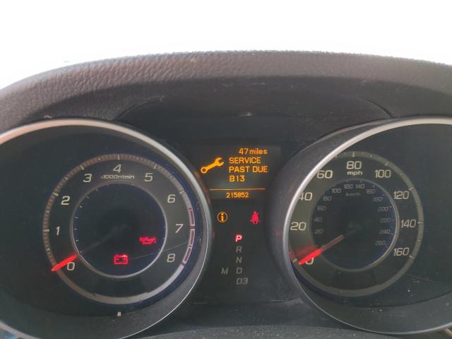 2HNYD284X8H524333 - 2008 ACURA MDX TECHNOLOGY SILVER photo 9