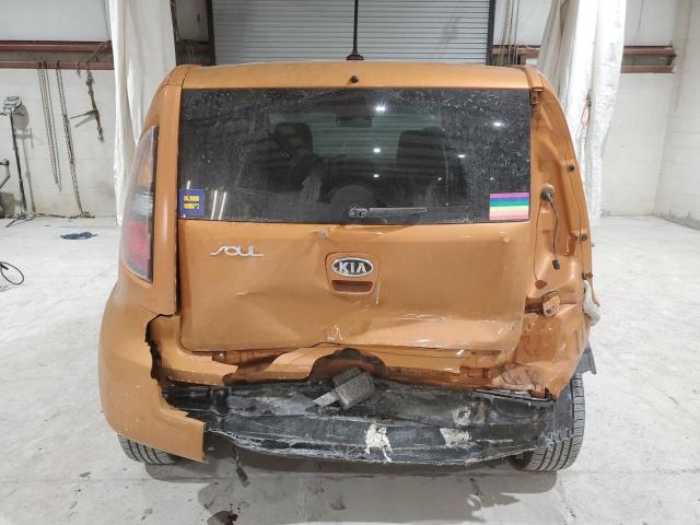 KNDJT2A29B7279465 - 2011 KIA SOUL + ORANGE photo 6