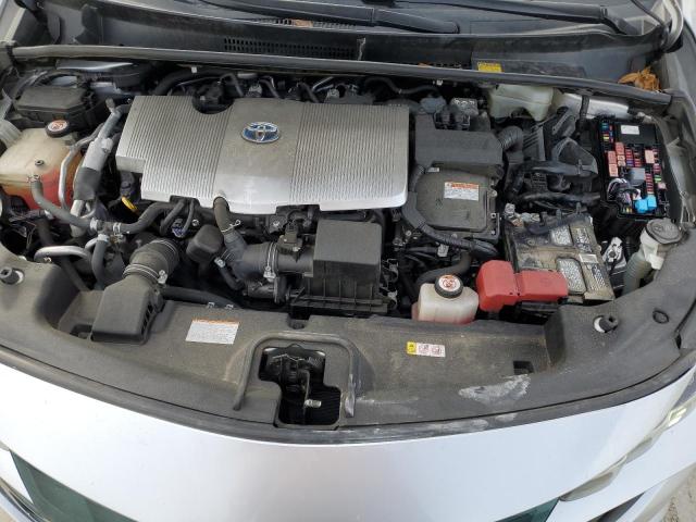 JTDKARFP7H3040844 - 2017 TOYOTA PRIUS PRIM ვერცხლისფერი ფოტო 11