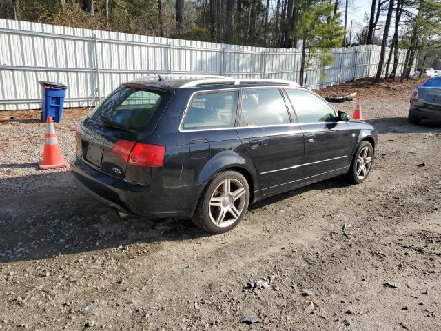 WAUKF78E77A018528 - 2007 AUDI A4 2.0T AV BLACK photo 3