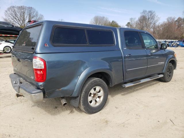 5TBET34116S537802 - 2006 TOYOTA TUNDRA DOUBLE CAB SR5 TEAL photo 3