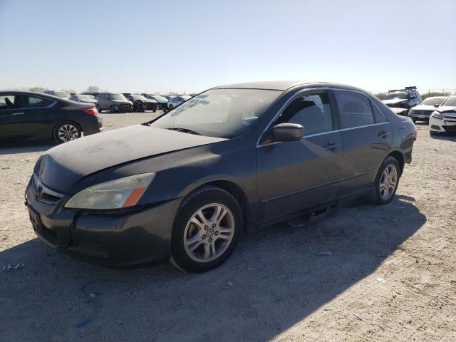 1HGCM56336A001910 - 2006 HONDA ACCORD SE GRAY photo 1