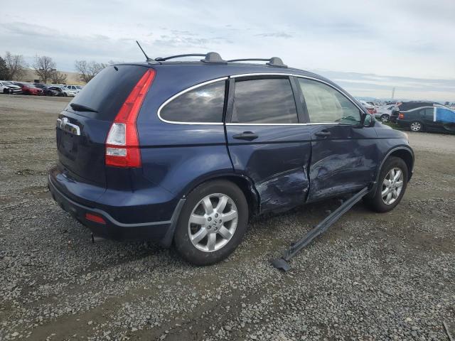 JHLRE48527C078825 - 2007 HONDA CR-V EX BLUE photo 3