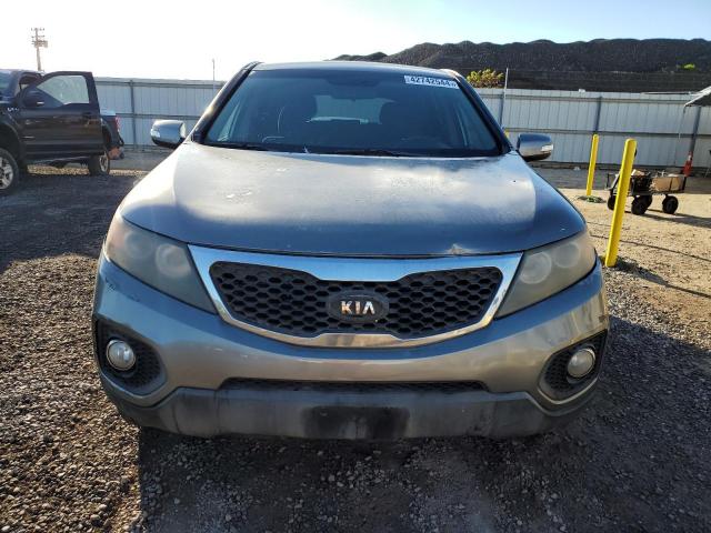 5XYKT4A13CG204126 - 2012 KIA SORENTO BASE GRAY photo 5