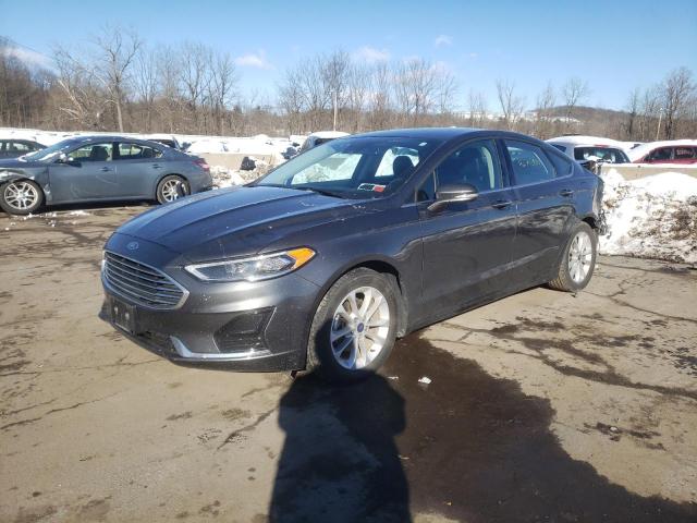 3FA6P0MU2LR227607 - 2020 FORD FUSION SEL GRAY photo 1