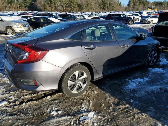 2HGFC2F61LH503465 - 2020 HONDA CIVIC LX GRAY photo 3