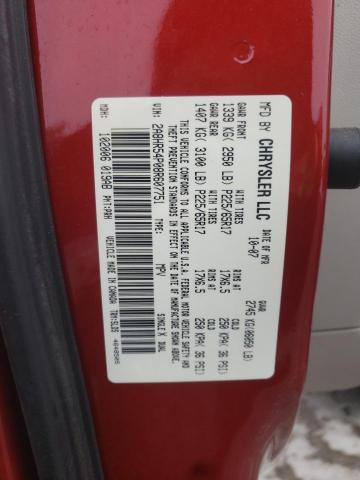 2A8HR54P08R607751 - 2008 CHRYSLER TOWN & COU TOURING 红色 照片 13