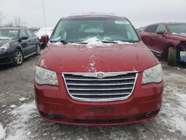 2A8HR54P08R607751 - 2008 CHRYSLER TOWN & COU TOURING RED photo 5