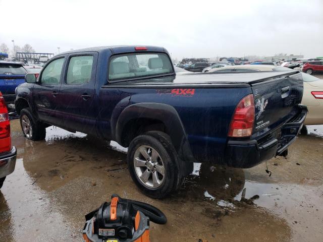 5TEMU52N46Z297438 - 2006 TOYOTA TACOMA DOUBLE CAB LONG BED BLUE photo 2