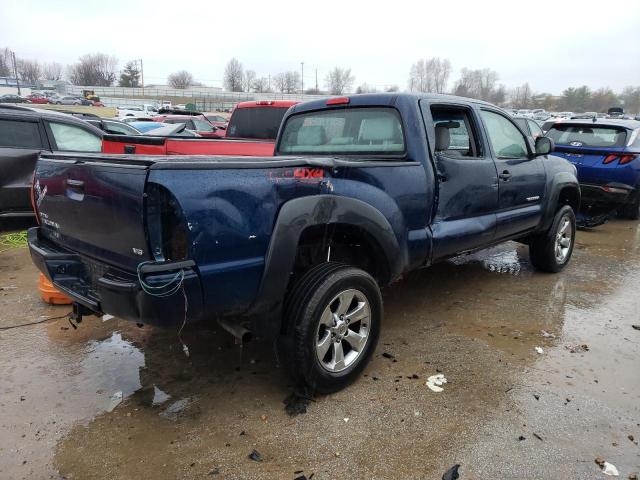 5TEMU52N46Z297438 - 2006 TOYOTA TACOMA DOUBLE CAB LONG BED BLUE photo 3