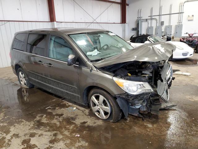 2V4RW3D11AR354116 - 2010 VOLKSWAGEN ROUTAN SE GRAY photo 4