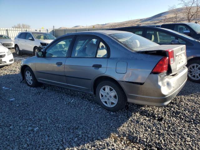 2HGES16395H623189 - 2005 HONDA CIVIC DX VP GRAY photo 2