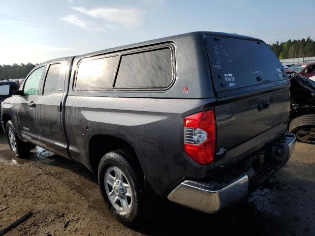 5TFRM5F12KX142482 - 2019 TOYOTA TUNDRA DOUBLE CAB SR/SR5 GRAY photo 2