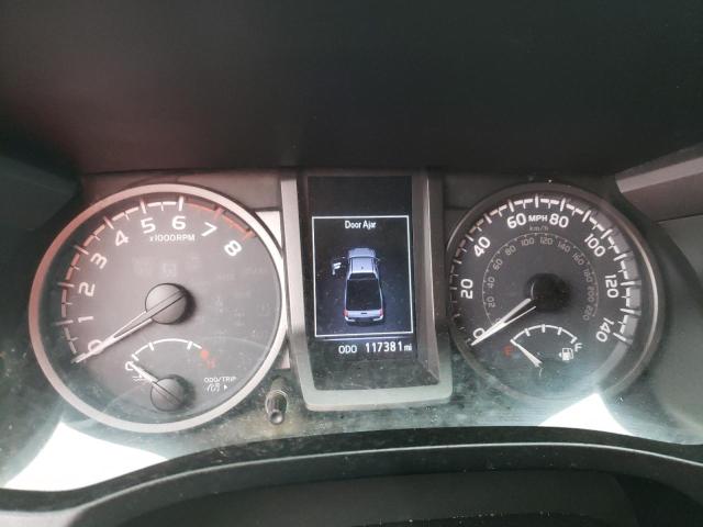 5TFSZ5AN2HX077963 - 2017 TOYOTA TACOMA ACCESS CAB ვერცხლისფერი ფოტო 9