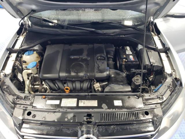 1VWAP7A31CC031999 - 2012 VOLKSWAGEN PASSAT S SILVER photo 11