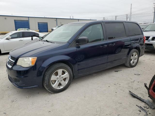 2C4RDGBG3DR515780 - 2013 DODGE GRAND CARA BLUE photo 1