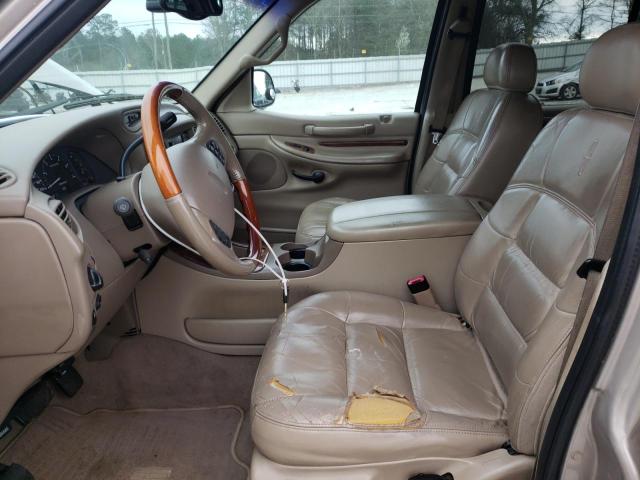 5LMEU27R71LJ12636 - 2001 LINCOLN NAVIGATOR თაფლისფერი ფოტო 7