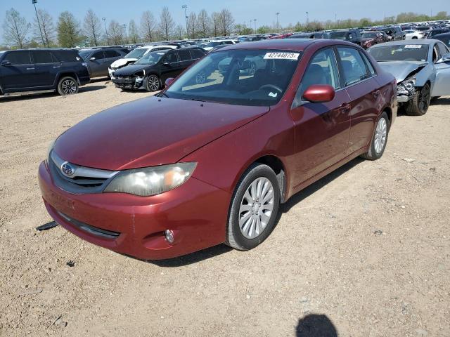 JF1GE6B63BH509451 - 2011 SUBARU IMPREZA 2.5I PREMIUM RED photo 1