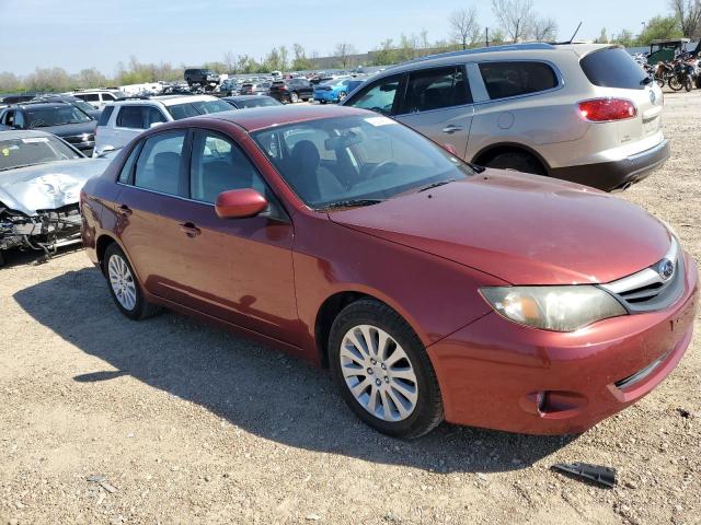 JF1GE6B63BH509451 - 2011 SUBARU IMPREZA 2.5I PREMIUM RED photo 4