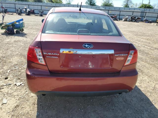 JF1GE6B63BH509451 - 2011 SUBARU IMPREZA 2.5I PREMIUM RED photo 6