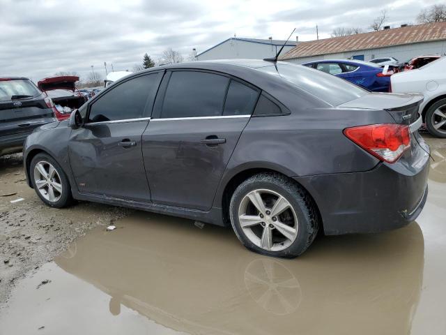 1G1PE5SB2E7395365 - 2014 CHEVROLET CRUZE LT GRAY photo 2