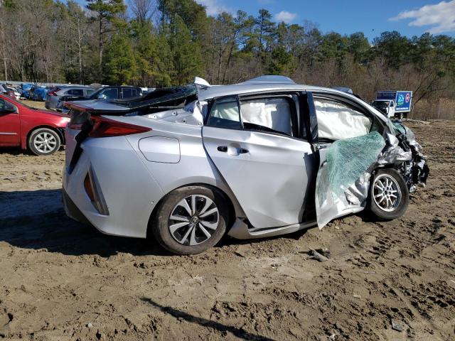 JTDKARFPXK3115429 - 2019 TOYOTA PRIUS PRIM ვერცხლისფერი ფოტო 3