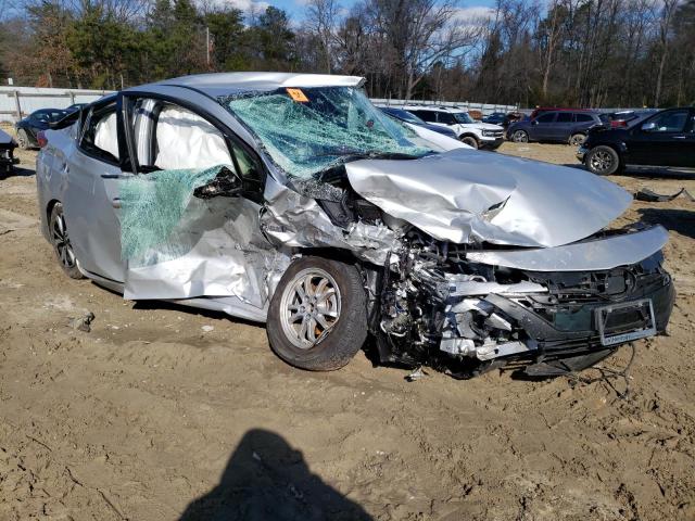 JTDKARFPXK3115429 - 2019 TOYOTA PRIUS PRIM ვერცხლისფერი ფოტო 4