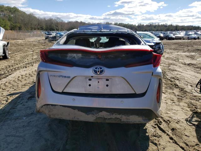 JTDKARFPXK3115429 - 2019 TOYOTA PRIUS PRIM ვერცხლისფერი ფოტო 6