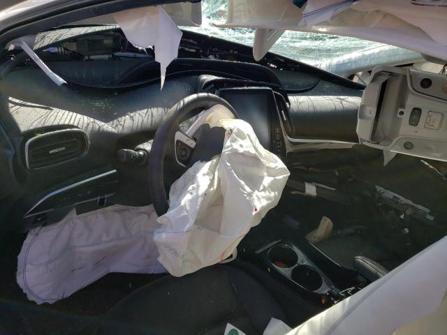 JTDKARFPXK3115429 - 2019 TOYOTA PRIUS PRIM ვერცხლისფერი ფოტო 8