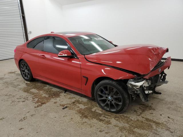 WBA4W5C53KAE50906 - 2019 BMW 430XI RED photo 4