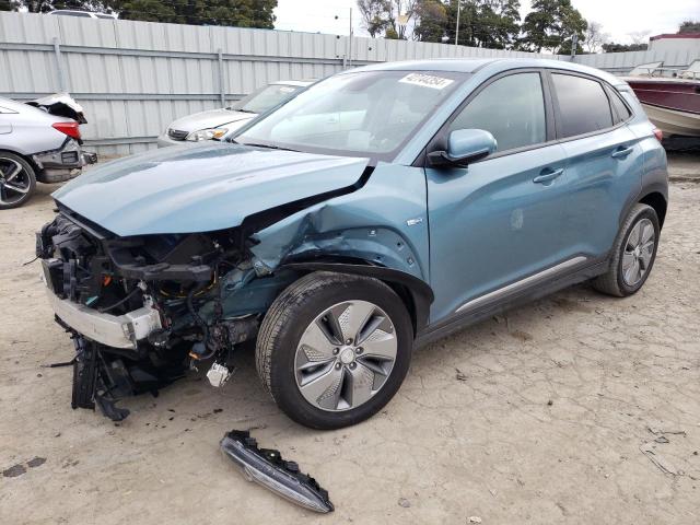 KM8K53AG9LU059385 - 2020 HYUNDAI KONA ULTIMATE TURQUOISE photo 1