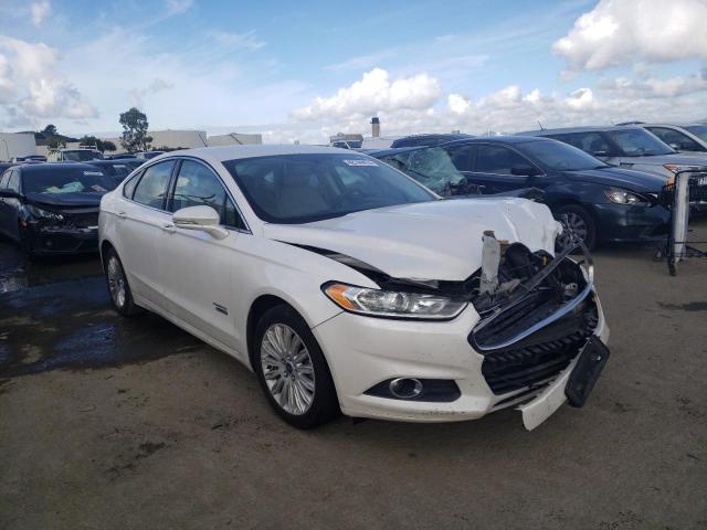 3FA6P0PU7FR245648 - 2015 FORD FUSION SE PHEV WHITE photo 4