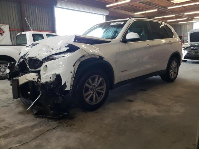 5UXKR2C55E0C00463 - 2014 BMW X5 SDRIVE35I WHITE photo 1