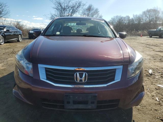 1HGCP263X8A154437 - 2008 HONDA ACCORD LX BURGUNDY photo 5