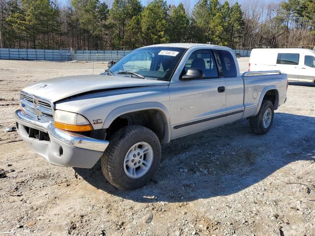 1B7GG22N2YS564358 - 2000 DODGE DAKOTA SILVER photo 1