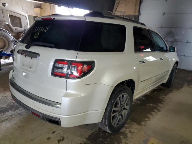 1GKKRTKD1EJ333362 - 2014 GMC ACADIA DENALI WHITE photo 3