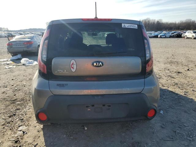 KNDJN2A21G7395535 - 2016 KIA SOUL GRAY photo 6