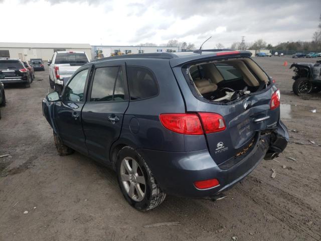 5NMSH13E38H225961 - 2008 HYUNDAI SANTA FE SE BLACK photo 2